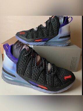 Nike Lebron XVIII 18 Kylian Mbappe Basketball GS Youth Size 4Y Running Shoes